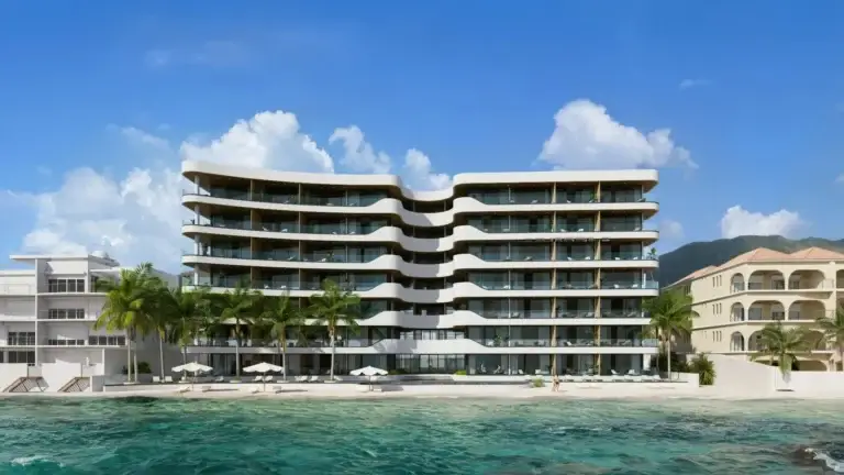 Dolce Beach Residence Sint Maarten oceanfront luxury investment property